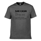 UT SARCASM DEFINITION Premium Slogan T-Shirt