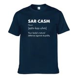 UT SARCASM DEFINITION Premium Slogan T-Shirt