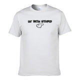 UT I'M WITH STUPID Premium Slogan T-Shirt