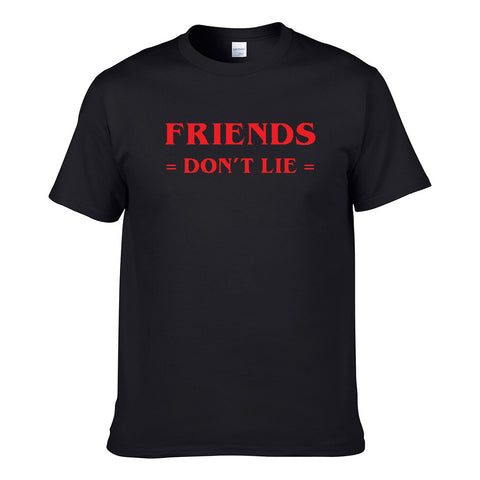 UT FRIENDS DON'T LIE Premium Slogan T-Shirt