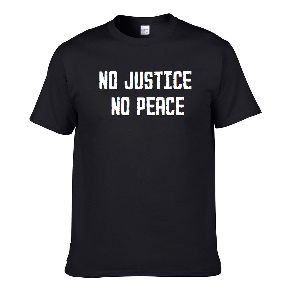 UT NO JUSTICE NO PEACE Premium Slogan T-Shirt