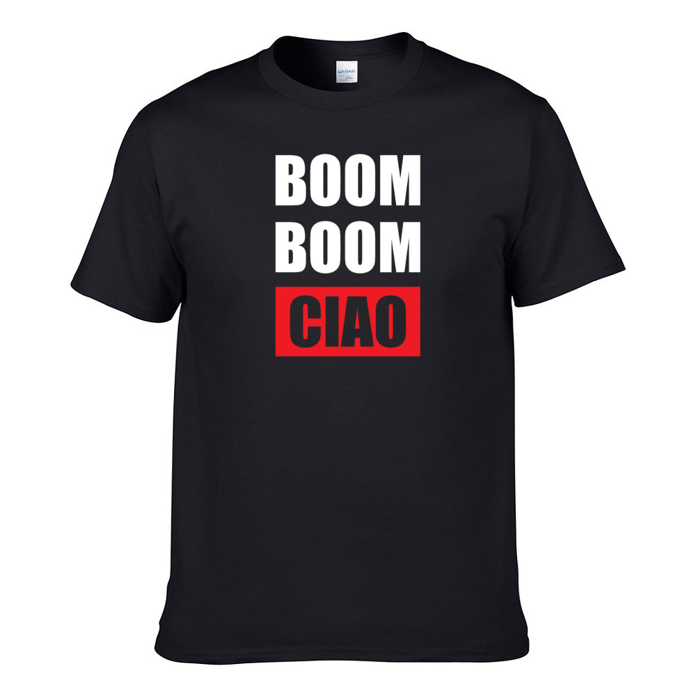 UT BOOM BOOM CIAO Premium Slogan T-Shirt