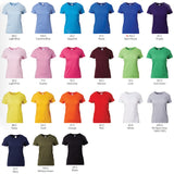 CUSTOM HEAT TRANSFER PRINT on Gildan Premium Cotton Kids T-Shirt